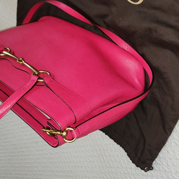 Authentic Gucci Horsebit tote/crossbody - Picture 6 of 14